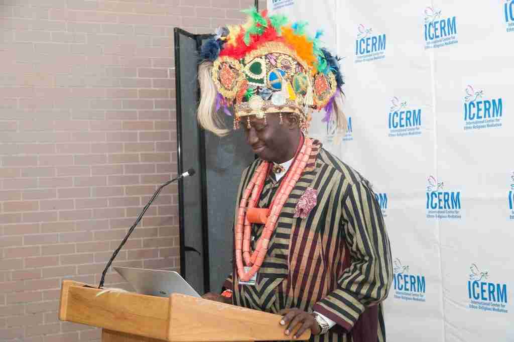Traditional Rulers from Nigeria and His Royal Majesty King Bubaraye Dakolo spoke at the World Elders Forum in New York